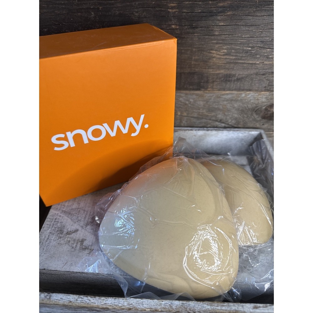 SNOWY‎ Sticky Bra Inserts Instant Breast Lift Beige Washable Reusable Size B
